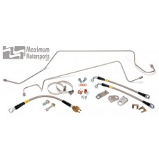 MM Stainless Hard Line & 3-hose kit, 1986-93, SN95 calipers, rear
